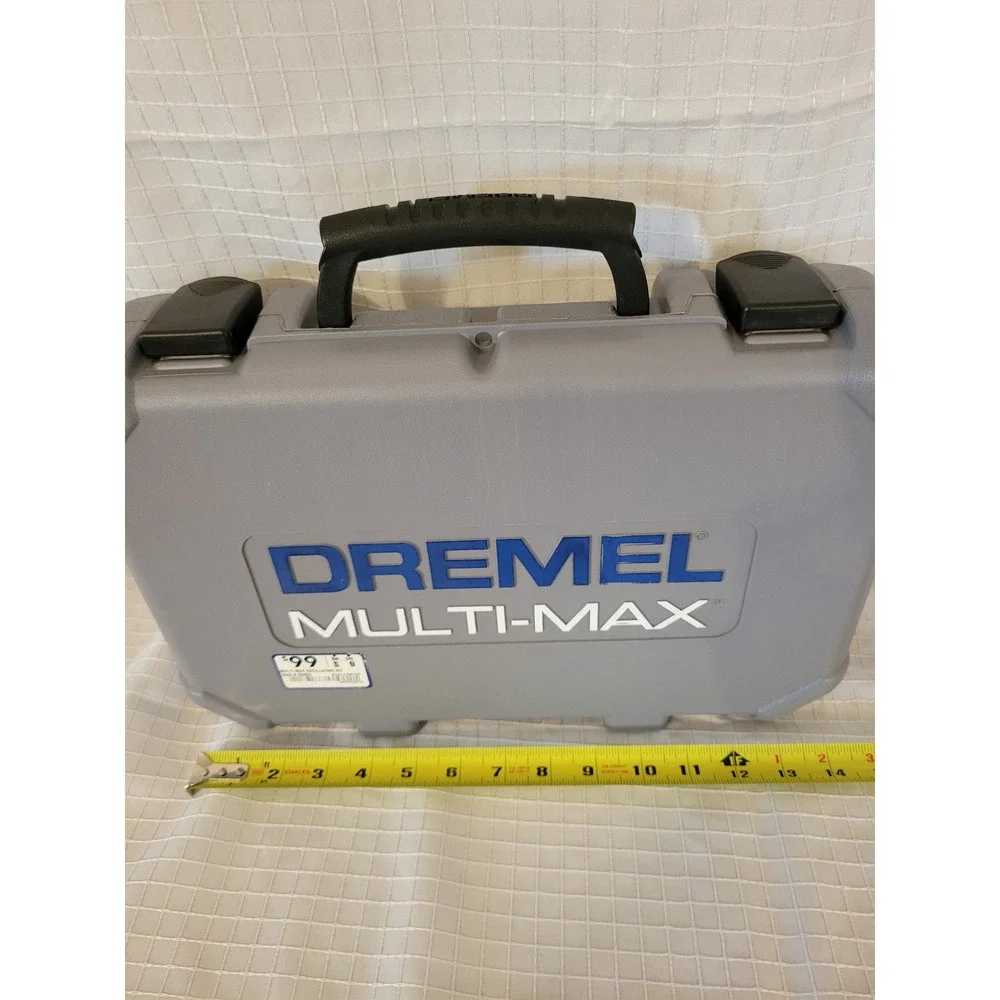 Dremel Multi-Max Hard Plastic Storage Carrying Case Gray Tool Box Organizer